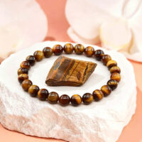 tiger eye crystal bracelet for confidence