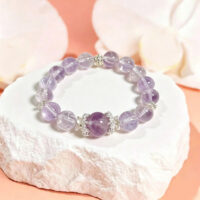 purple amethyst bracelet for calm