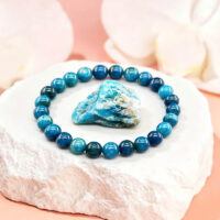multi stone crystal bracelet – howlite, amazonite & more