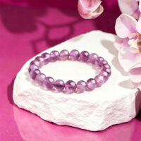 natural auralite 23 beads closeup 23 minerals gold silver amethyst