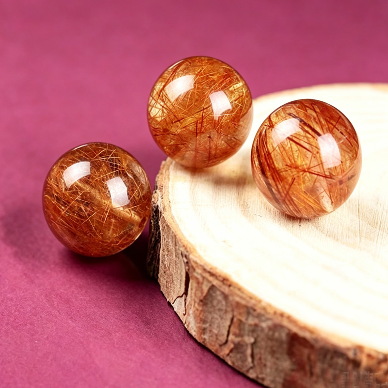 copper rutiles bracelet – wealth, energy & success stone opper rutiles crystal bracelet on desk prosperity focus
