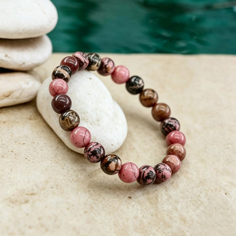 crystal bracelet angle 01 crystal bracelet angled view for calming anxiety and stress relief