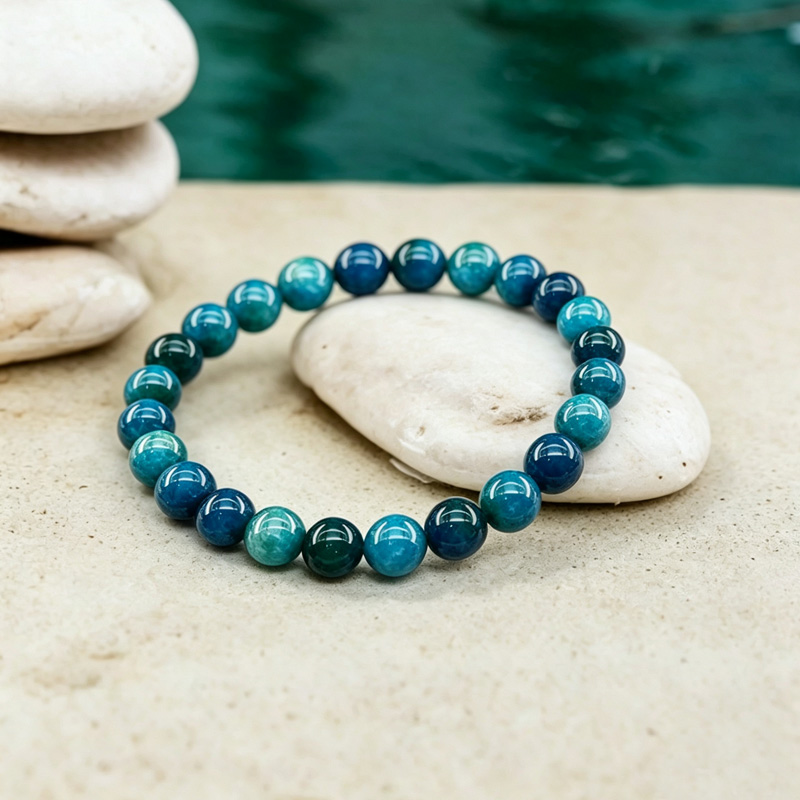 crystal sleep bracelet flat side natural crystal bracelet side lay for emotional balance