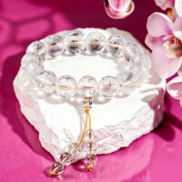 white jade bodhi seed bracelet for anxiety relief and calm